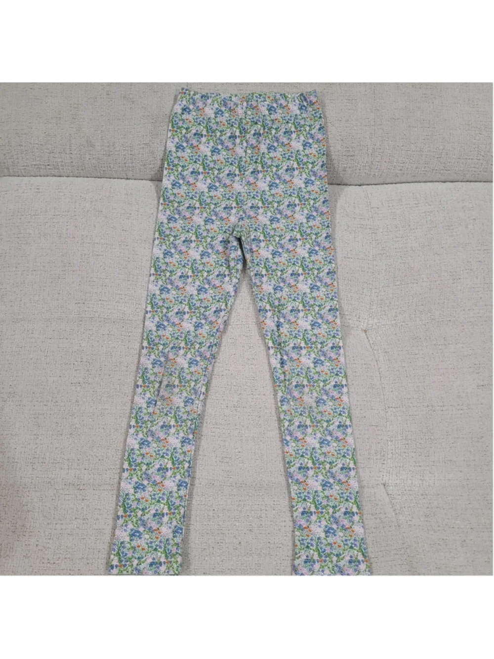 Proper Peony Girls Set Size 7 Pink Top Floral Leggings Boutique Pima Cotton
